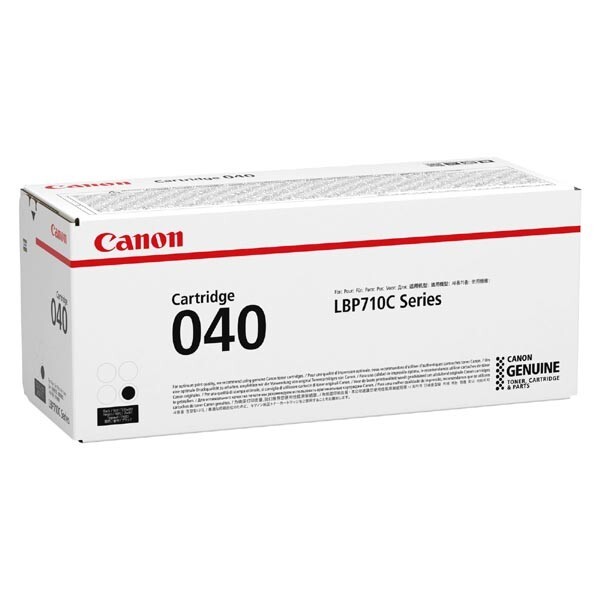 Canon CRG-040 Bk, černý, 0460C001 - originální toner