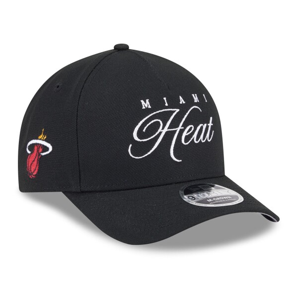 New Era Pánská kšiltovka Miami Heat NBA 2025 Draft 9FORTY M-Crown A-Frame Snapback