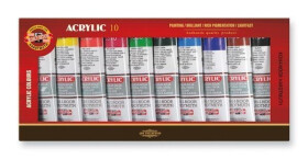 Koh-i-noor barvy akrylové 10 40 ml