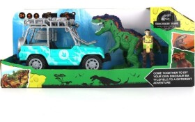Dinosauří set s autem