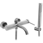 REA - Vanová baterie Spot Nickel Brush REA-B2082