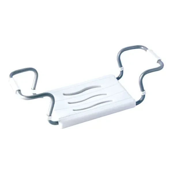 MSV sedátko do vany nastavitelné bílé / ocel / 50-70 cm / do 120 kg (3700703946960)