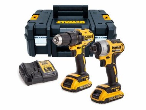 DeWalt DCK2059D2T / Aku vrtačka DCD777 + Aku rázový utahovák DCF787 / 2x Aku 18V/2Ah / kufr / nabíječka (DCK2059D2T)