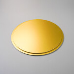 Cake Star podložka tenká zlatá 22 cm