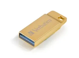 Verbatim Store 'n' Go Metal Executive 64GB zlatá / Flash disk / USB 3.0 / čtení: 80MBs / zápis: 25MBs (99106-V)