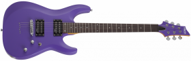 Schecter C-6 Deluxe Satin Purple