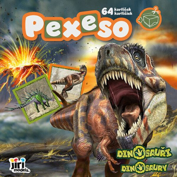 Pexeso sešitu Dinosauři