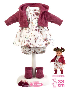 Llorens P33-146 obleček pro panenku velikosti 33 cm