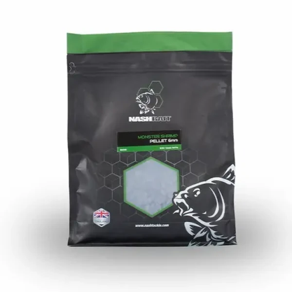 Nash Pelety Monster Shrimp Pellet 1kg 6mm (B6516)