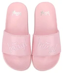BAAGL Pantofle Logo Pink vel. 38 / Protiskluzová podrážka / Dětské i dospělé velikosti