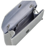 Módní dámské psaníčko Michelle Moon Dafina, stříbrné