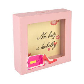 3D pokladnička v rámečku - Boty a kabelky - Albi