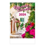 Nástěnný kalendář Helma 2024 - Romantic Corners