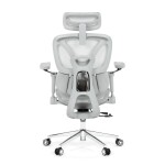 Kancelářská židle, synchronní mechanismus, šedá síťovina, KA-B2363 GREY