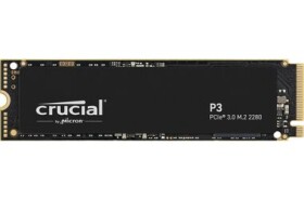 Crucial P3 500GB / M.2 SSD 2280 / PCIe 3.0 / 3D NAND / R:3500MBs / W:1900MBs / 5y (CT500P3SSD8)