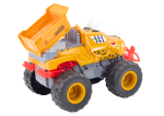 Mamido Oranžové terénní auto dinosaur s třecím pohonem sklápěč