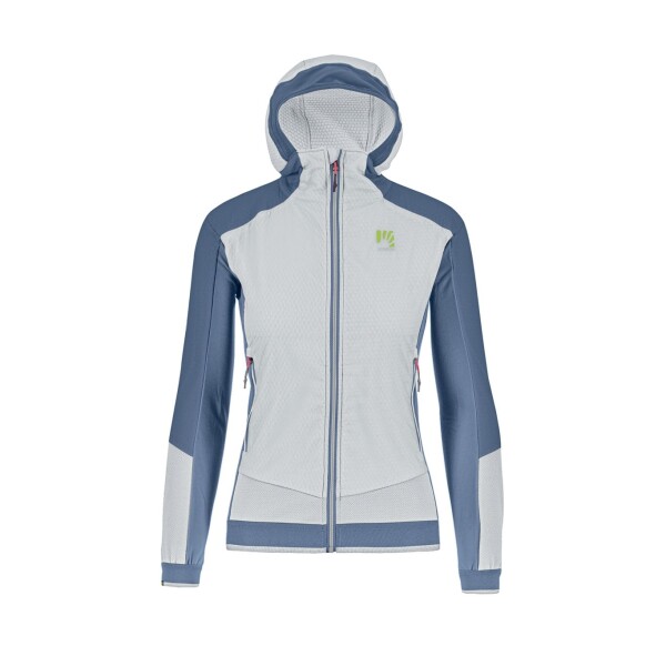 KARPOS W Alagna Plus Evo W Jacket, Bright White/Spring Lake velikost: S
