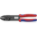 Knipex 97 52 05 Lisovací kleště i pro dvouruční ovládání 250mm / 0.5 - 6.0mm2 / AWG 20-10 / Hnízd: 3 (97 52 05)