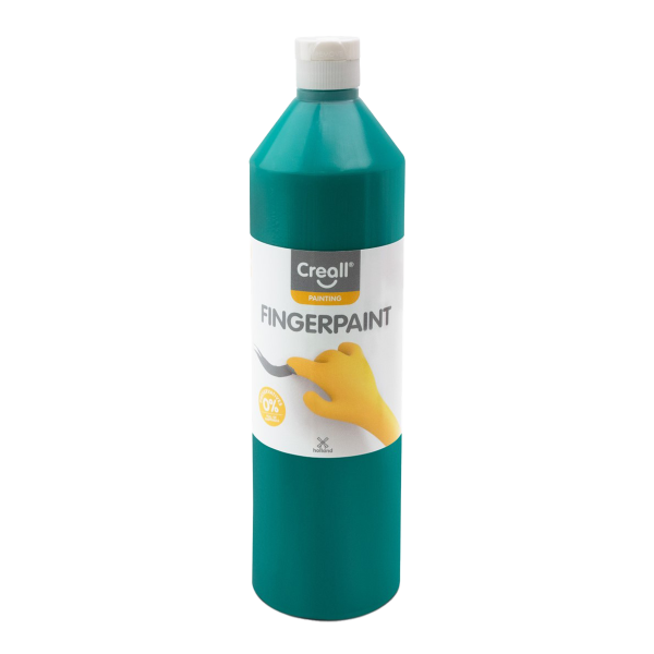 Prstová barva HAPPY INGREDIENTS, zelená 750 ml