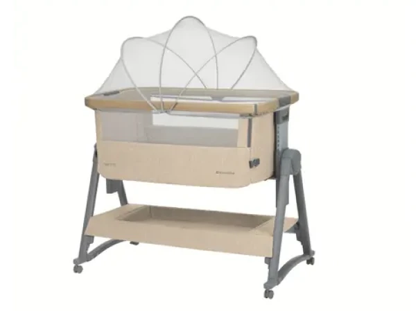 KikkaBoo Postýlka přenosná Nanna Beige / od narození do cca 6 měsíců (max. 9 kg) (31003020107KB)