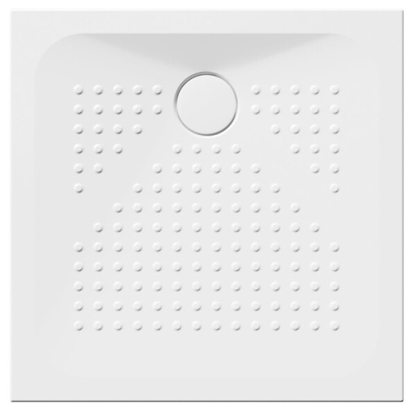 GSI - Keramická sprchová vanička, čtverec 80x80x4cm, bílá ExtraGlaze 47080811