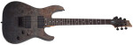 Schecter C-1 Standard - Black Fade Burst Burl