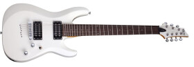 Schecter C-7 Deluxe - Silver White