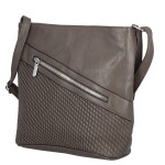 Trendy dámská crossbody kabelka Suli, kávová