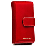 Módní dámská kožená peněženka Peterson Danyla, červená