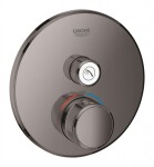 GROHE - Grohtherm SmartControl Termostatická sprchová baterie pod omítku s jedním ventilem, Hard Graphite 29118A00