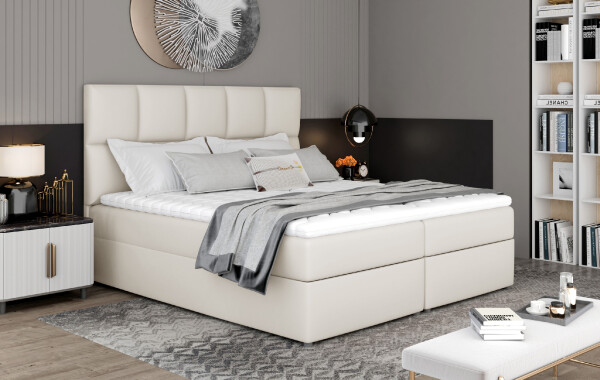 Boxspring Glossy Rozměr: 145 x 210 cm, látka: Soft 33