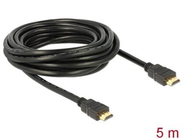 Delock Kabel High Speed HDMI with Ethernet – HDMI A samec HDMI A samec 4K 5 m (84409)