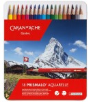 Caran d'Ache, 999.318, Prismalo, umělecké akvarelové pastelky, 18 ks