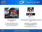 Hokejové Karty NHL 2022-23 Upper Deck Ice Hockey Hobby Box