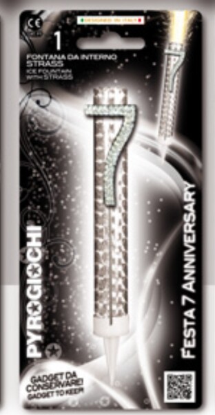 Dortová fontána číslo 7 Pyrogiochi Dortová fontána číslo 7 Pyrogiochi