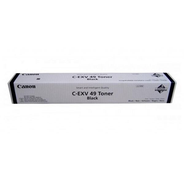 Canon C-EXV49 Bk, černý, 8524B002 - originální toner