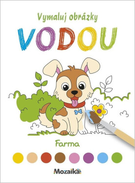 Vymaluj obrázky vodou Farma