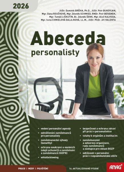 Abeceda personalisty 2026 - kolektiv autorů
