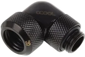 Alphacool Eiszapfen 13mm G1/4 černá / Fitink / 90° otočný / pro hardtube chlazení (17393)