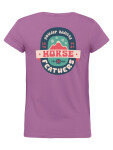 Horsefeathers KAI MULBERRY dámské tričko krátkým rukávem