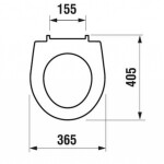 JIKA - Lyra plus WC sedátko, SlowClose, duroplast, bílá H8933813000001