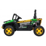 Mamido Dětské elektrické autíčko Buggy UTV Speed 24V zelené