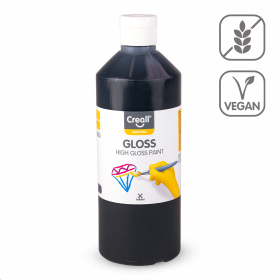 Creall barva s vysokým leskem Gloss, 500 ml, černá
