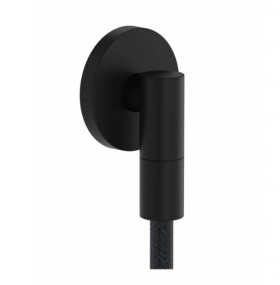 HANSGROHE - FixFit Fine S Nástěnné kolínko, matná černá 28882670