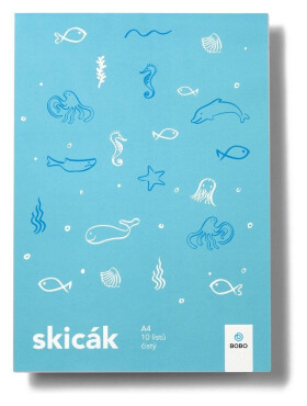 Skicák SVĚT A4 čistý 10 listů