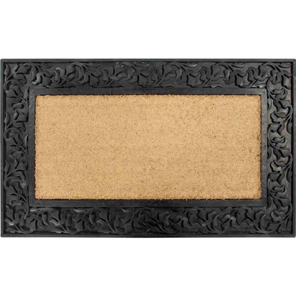 Siena Garden D37446 Gummifußmatte Blattwerk rohožka (d x š x v) 55 x 90 x 1.5 cm černá, béžová
