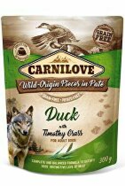 Carnilove Dog Paté Duck Grass 300g