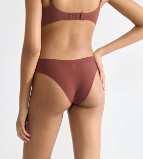 Dámská tanga ZERO Feel 2.0 Tiny tanga - UNKNOWN - tm. hnědé 7505 - SLOGGI BROWN L