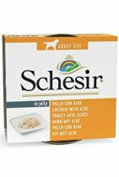 Schesir Dog konz. Adult kuře/aloe 150G