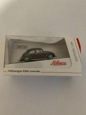 SCHUCO 1/64 VOLKSWAGEN BEETLE KÄFER BROUK LOWRIDER